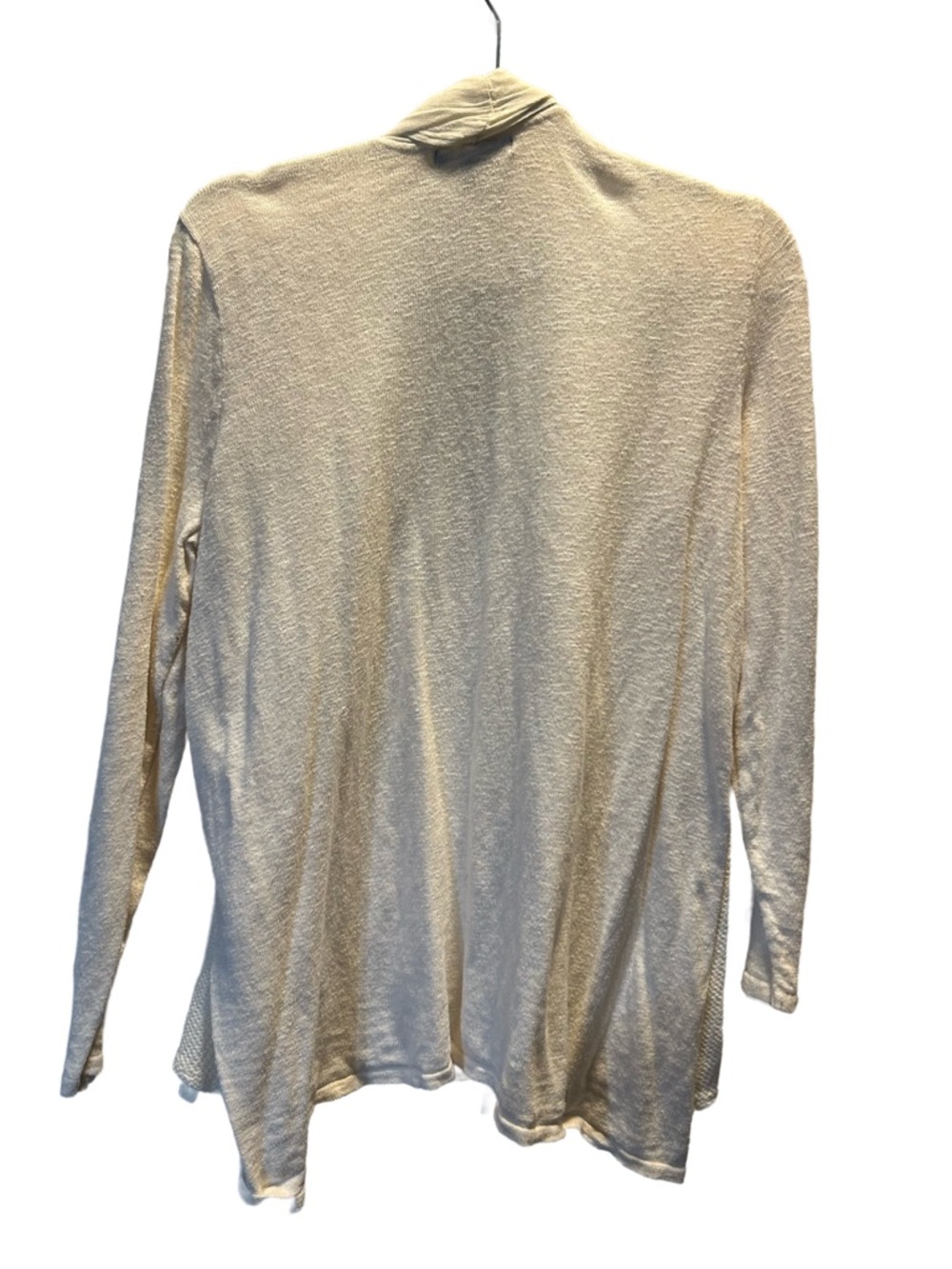Style & Co. Cream Open-Front Lightweight Cardigan - Picture 2 of 4